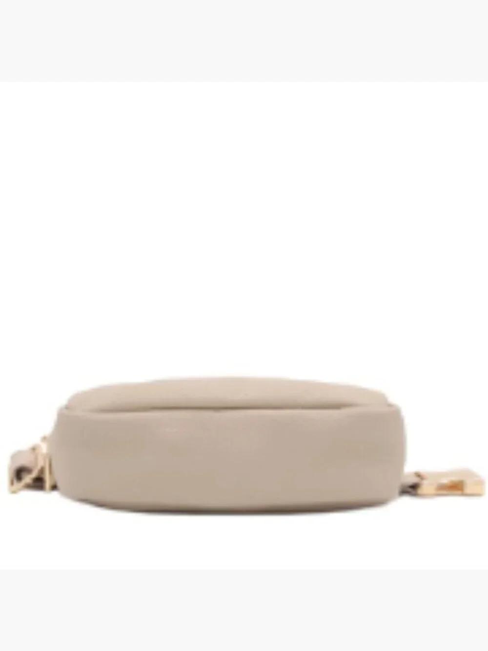 PU Leather Fannie Pack Belt Bag with Gold Buckle Adjustable